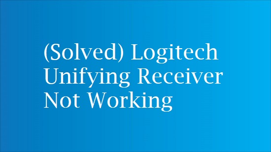 Logitech Unifying USB Receiver — Rebuild IT